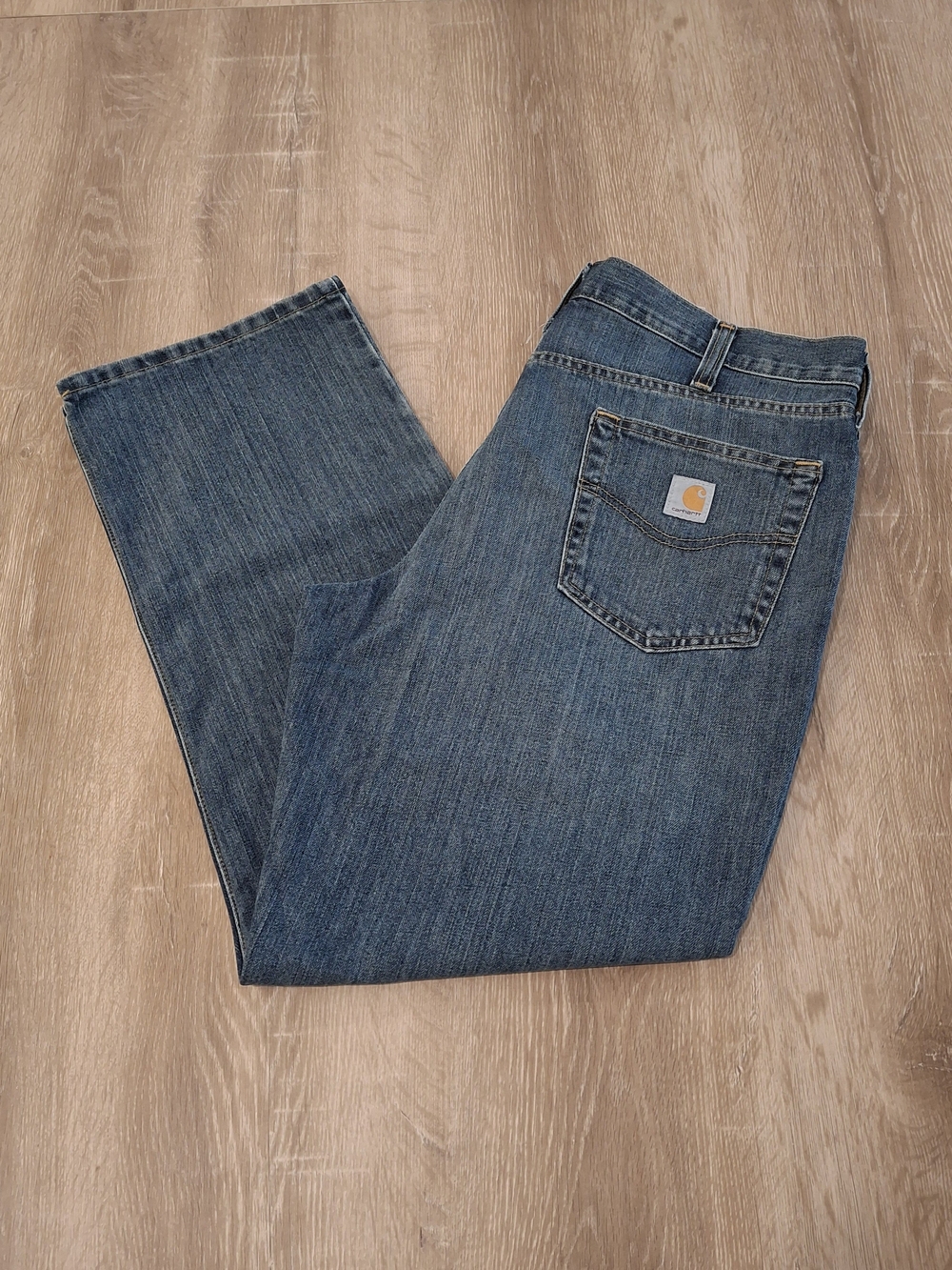 Carhartt Holter Relaxed Fit Jeans Men's 38x30 NWT Medium-Dark Blue *1411*